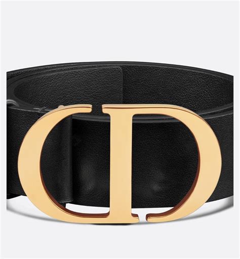 dior 30 montaigne belt|30 Montaigne Belt Black Smooth Calfskin, 35 MM .